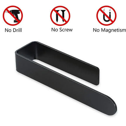 Stainless Steel Towel Rack - No-Drill Self-Adhesive Bar