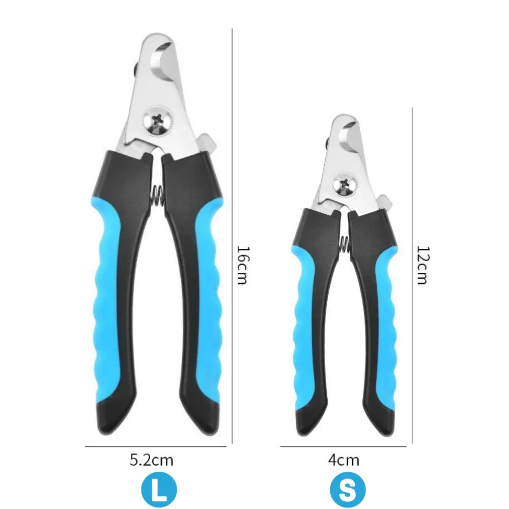 Professional Pet Nail Clipper with Safety Guard - Stainless Steel for Dogs & Cats - Deribla Store