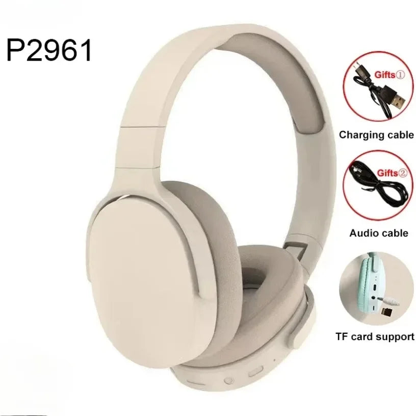 Fashion HIFI Stereo Headsets True Sports With Earphones TF/AUX Music