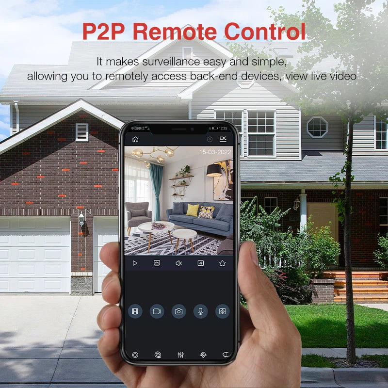 POE IP Camera Dahua 4K 8MP