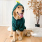 Warm Fleece Dog Pajama Coat - Winter Hoodie for Medium & Large Dogs - Deribla Store