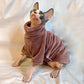 Cat Sweater - Soft Wool Winter Coat for Sphinx & Small Cats - Deribla Store