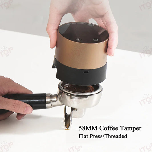 Electric Coffee Tamper 35KG Automatic 58mm