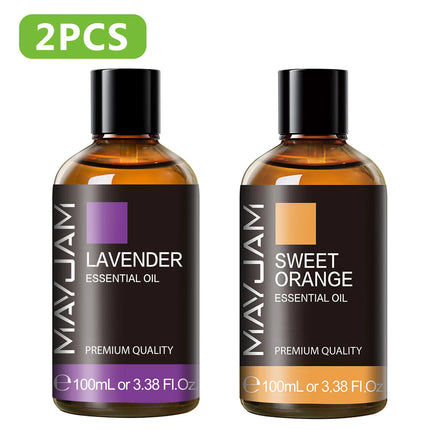Pure Plant Essential Oil - 100ml Aromatherapy 53 Scents