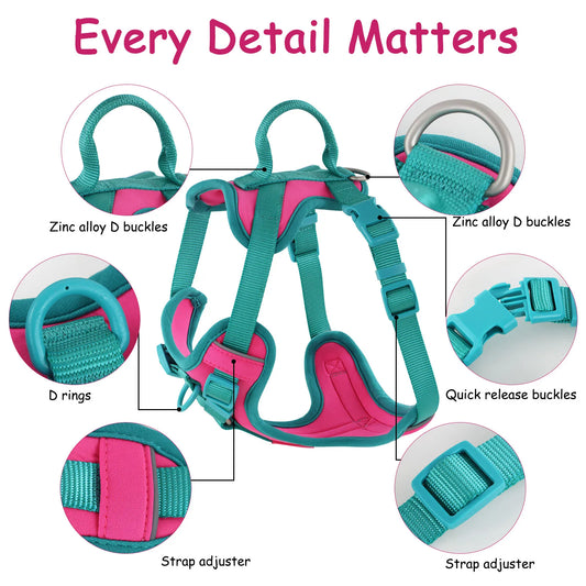 Breathable No Pull Dog Harness