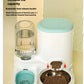 Automatic Pet Feeder Water Dispenser - 2-in-1 Bowl Set - Deribla Store