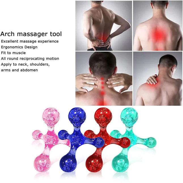 Acupressure Massager - 4-Legged Deep Tissue Trigger Point