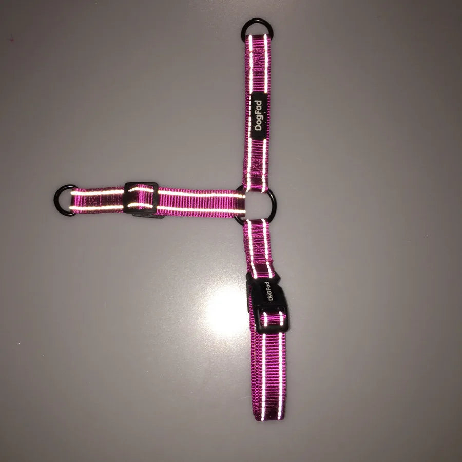 No-Pull Dog Harness - Adjustable Nylon with 2 Leash Attachments for Training - Deribla Store