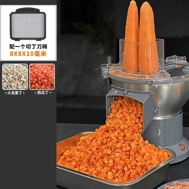 Electric Vegetable Cutter 200W - French Fries Slicer Dicer - Deribla Store