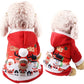 Christmas Dog Hoodie - Warm Winter Coat for Small & Medium Dogs - Deribla Store