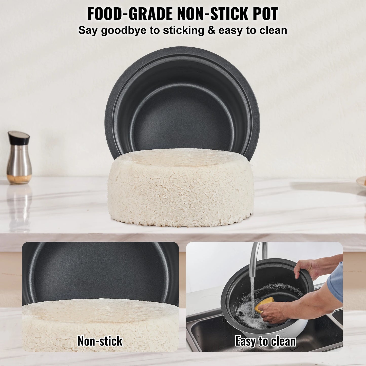 Commercial Rice Cooker 8L 10L 13L - 24-Hour Keep Warm SucceBuy - Deribla Store