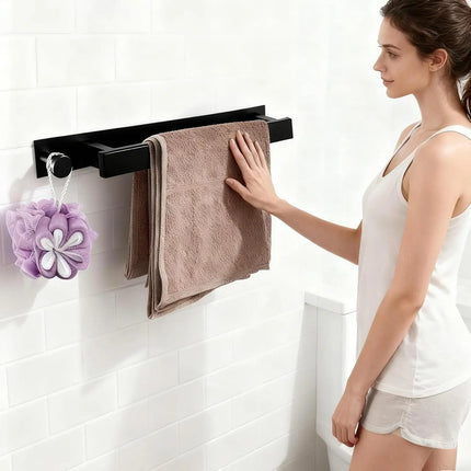 No-Drill Towel Bar