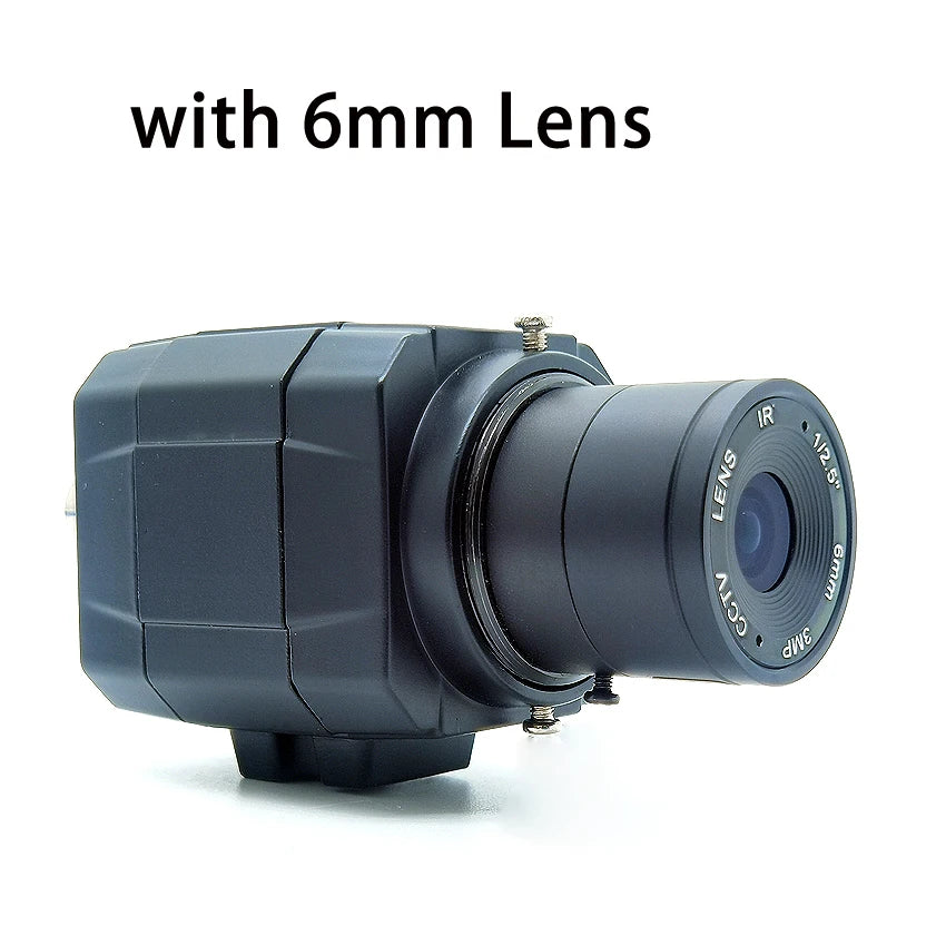 USB Camera 4K 8MP 30fps - Varifocal Lens 2.8-12mm UVC OTG