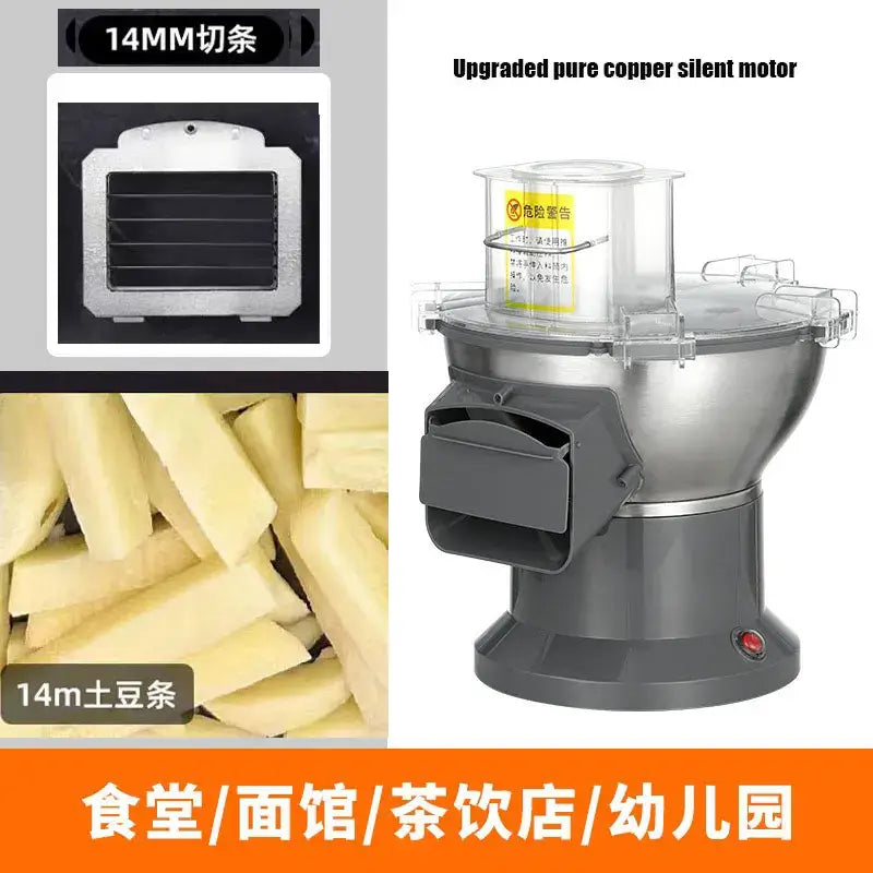 Electric Vegetable Cutter 200W - French Fries Slicer Dicer - Deribla Store