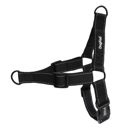No-Pull Dog Harness - Adjustable Nylon with 2 Leash Attachments for Training - Deribla Store