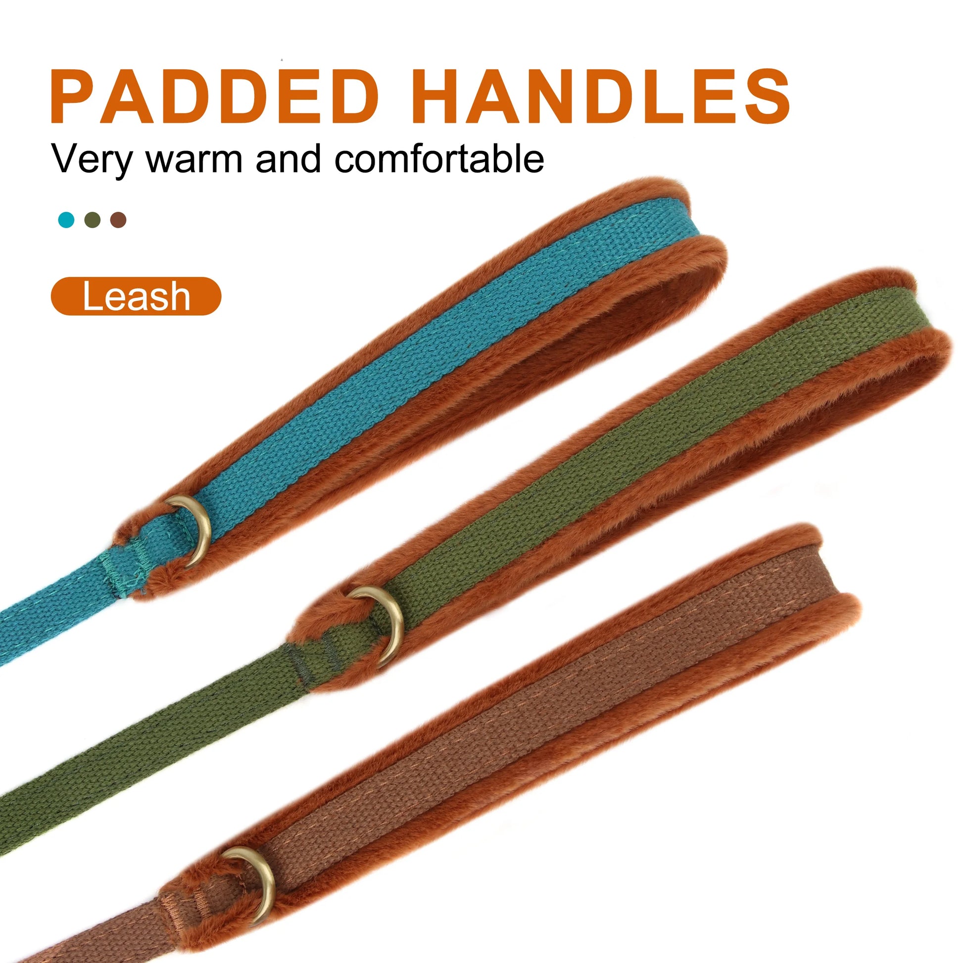 Warm Dog Harness Leash Set 