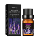 Pure Essential Oils - 10ml Aromatherapy & Massage Set