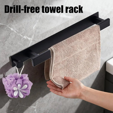 No-Drill Towel Bar
