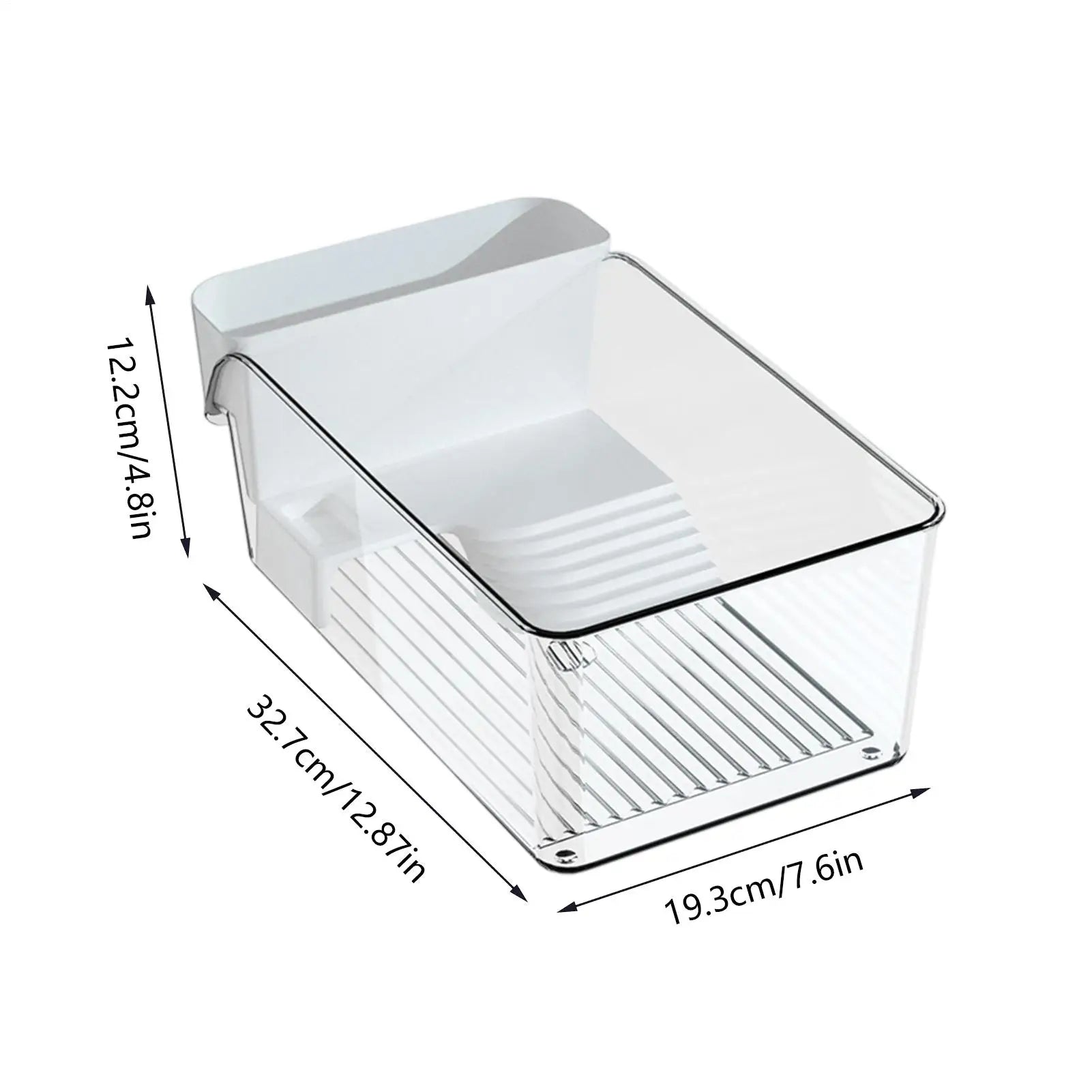 Turtle Tank - Amphibian Reptile Breeding Box with Basking Platform & Fence - Deribla Store