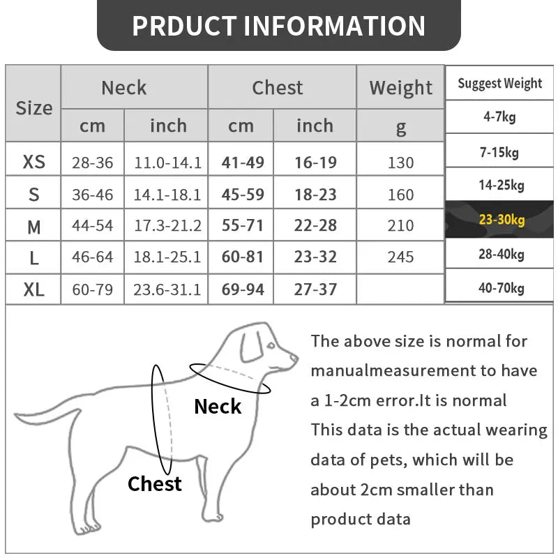 Tactical Dog Harness