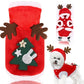 Christmas Dog Hoodie - Warm Winter Coat for Small & Medium Dogs - Deribla Store