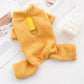 Winter Pet Plush Dog Jumpsuit
