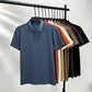 Men's 100% Cotton Polo Shirt Summer Fashion Casual Short