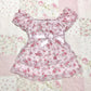 Polka dot Vintage Pink Hot Cute Dress Aesthetic Slim Y2K Short