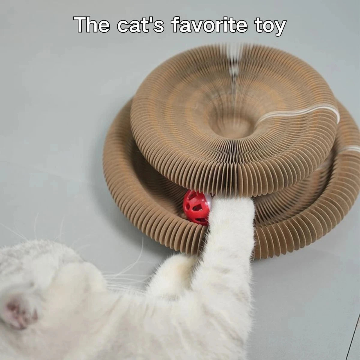 Magic Organ Cat Scratcher - Interactive Accordion Toy & Eco-Friendly Cardboard - Deribla Store