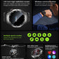 2025 New NFC Smart Watch Men HD AMOLED Screen GPS