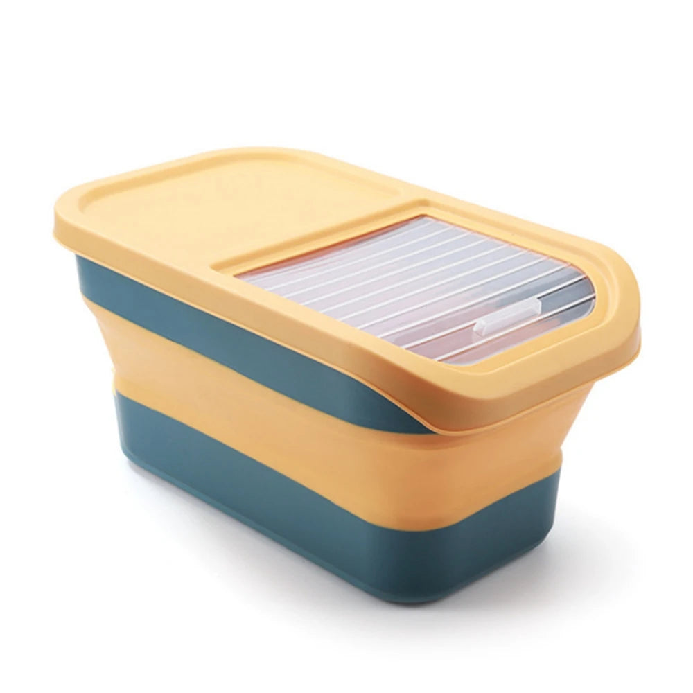 Collapsible Pet Food Storage Container