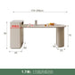 Kitchen Island with Extendable Dining Table