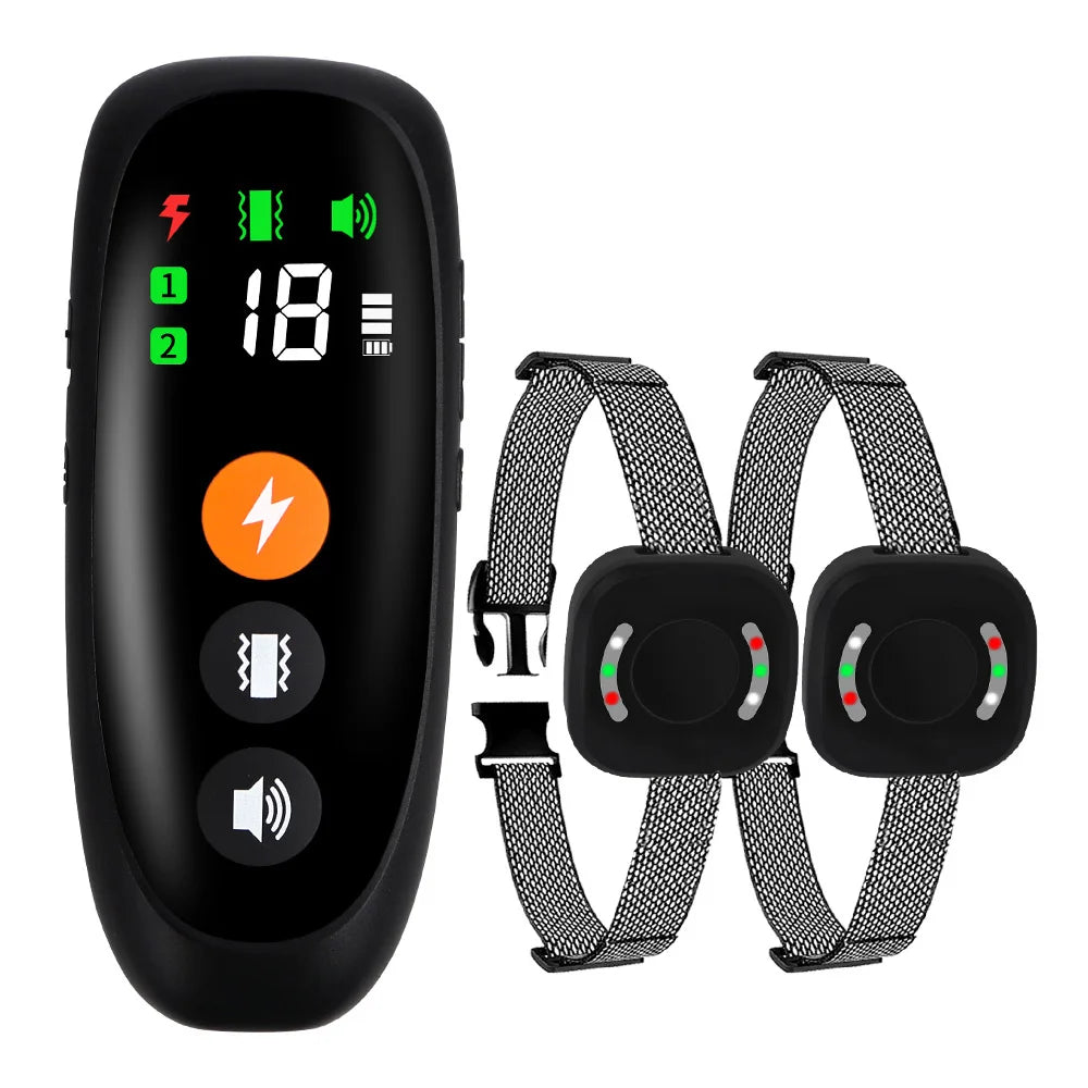 800M Electronic Dog Training Collar - Remote Control with Shock, Vibration & Sound - Deribla Store