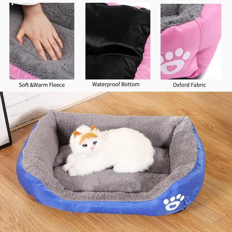 Large Square Nest Dog Bed 