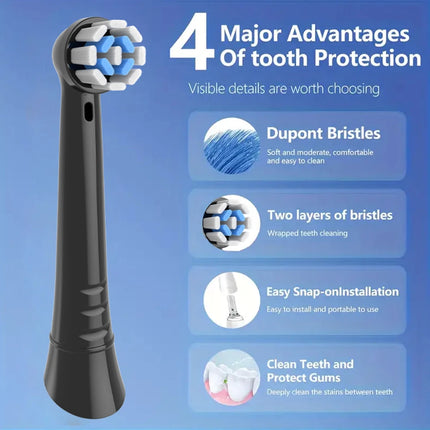 Oral-B iO Replacement Brush Heads - 4 to 20 Pack