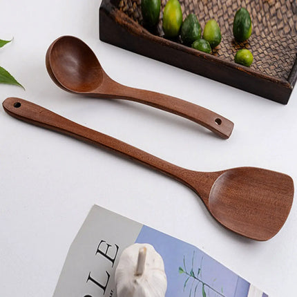 Wooden Cooking Utensils Set
