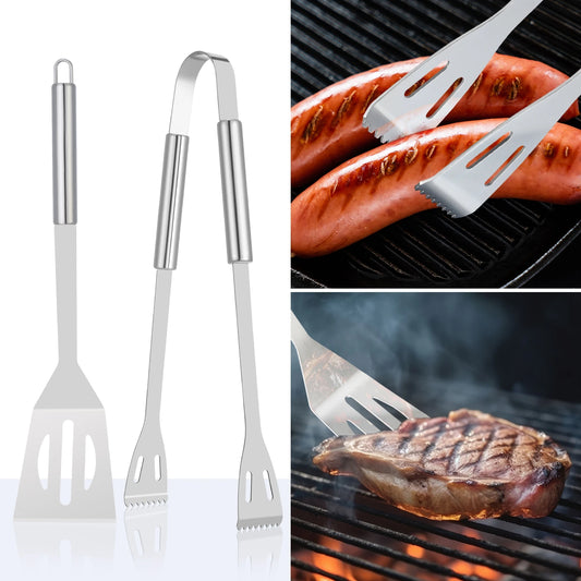 20PCS Barbecue Utensils, Grill Tools, Heavy Duty Stainless Steel