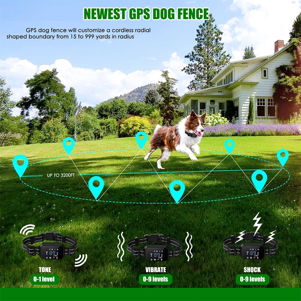 Wireless Dog Fence GPS