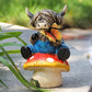 New Release Charming Highland Cow Statue - Outdoor Garden