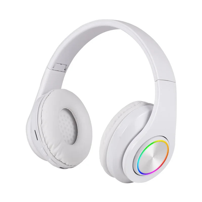 Wireless Bluetooth 5.0 Headphone With Microphone On-Ear Headset
