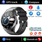 2025 New NFC Smart Watch Men HD AMOLED Screen GPS