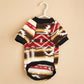 Autumn Winter Dog Clothes - Warm Plush Ethnic Style Sweater for Small Dogs & Cats - Deribla Store