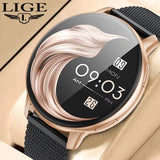 LIGE 2025 Smart Watch Women Bluetooth Call Custom Dials Watches