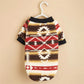 Autumn Winter Dog Clothes - Warm Plush Ethnic Style Sweater for Small Dogs & Cats - Deribla Store