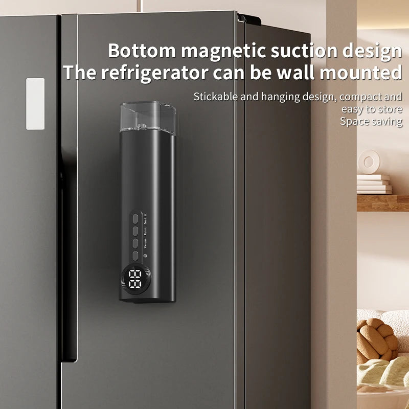 Cordless Vacuum Sealer Mini Rechargeable - Digital Display - Deribla Store