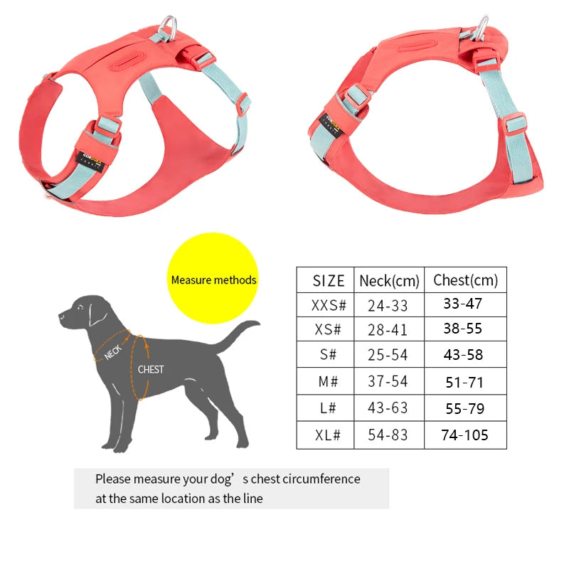 No-Pull Dog Harness - Reflective Nylon with Pocket & Adjustable Fit - Deribla Store