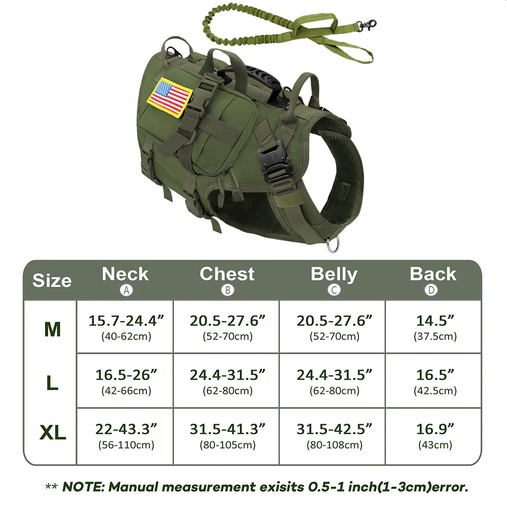 Tactical Dog Harness