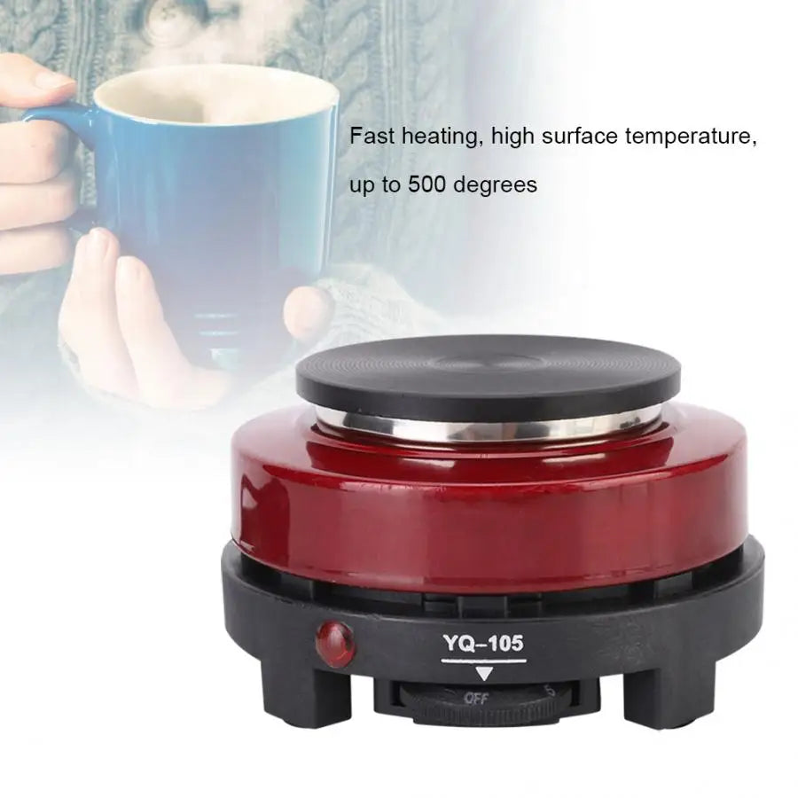 Mini Electric Hot Plate 500W 220V - Cooking Stove Coffee Heater - Deribla Store