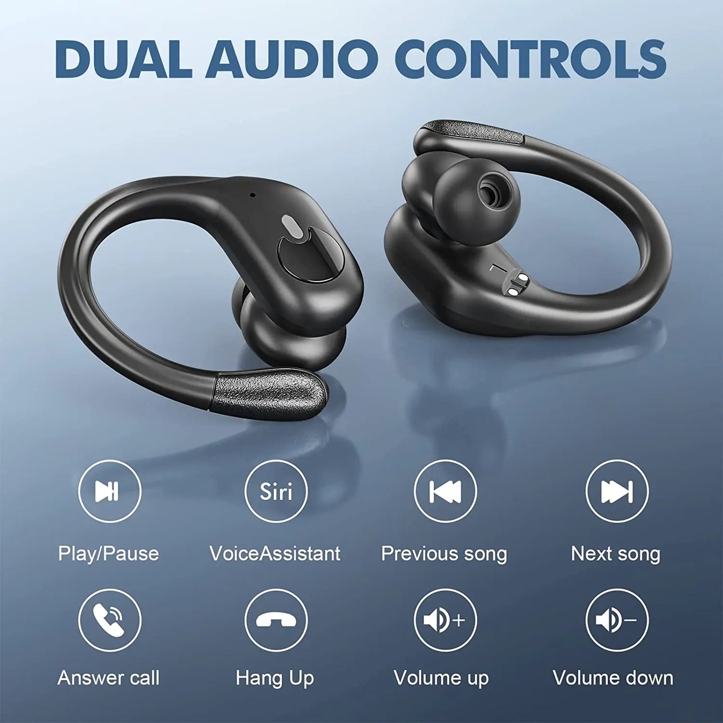 True Wireless Sports Earbuds