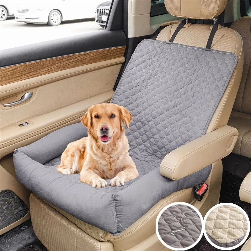 Waterproof Dog Car Seat Cover - Pet Travel Carrier Nest for Small to Medium Dogs & Cats - Deribla Store